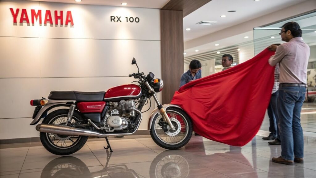 New Yamaha RX 100 2025