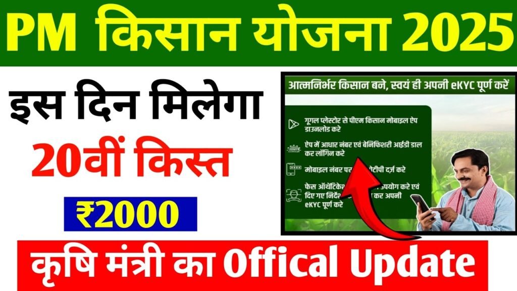 PM Kisan 20th Installment